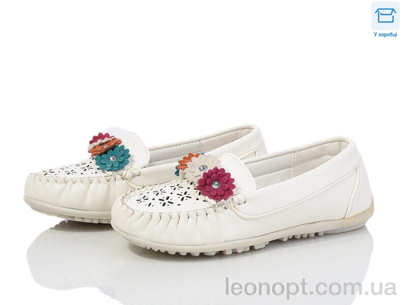 Мокасини DeMur 1214 white