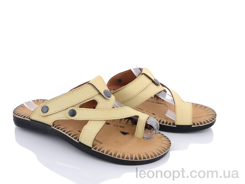 Шльопанці Makers Shoes 1003 beige