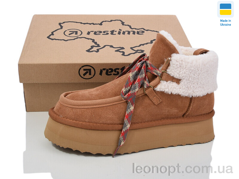 Угги Restime YWZ24452 camel