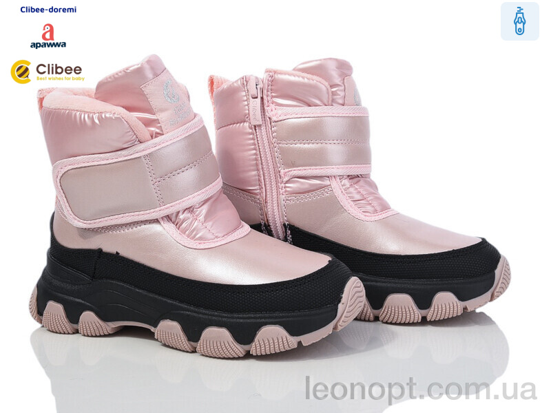 Дутики Clibee-Doremi HB555 pink