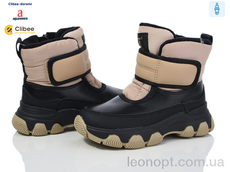 Дутики Clibee-Doremi HB555 khaki