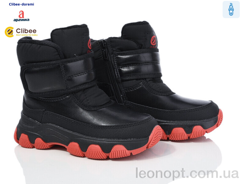 Дутики Clibee-Doremi HB555 black