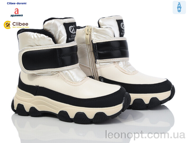 Дутики Clibee-Doremi HB555 beige