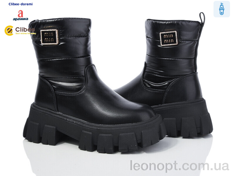 Чоботи Clibee-Doremi HC568 black