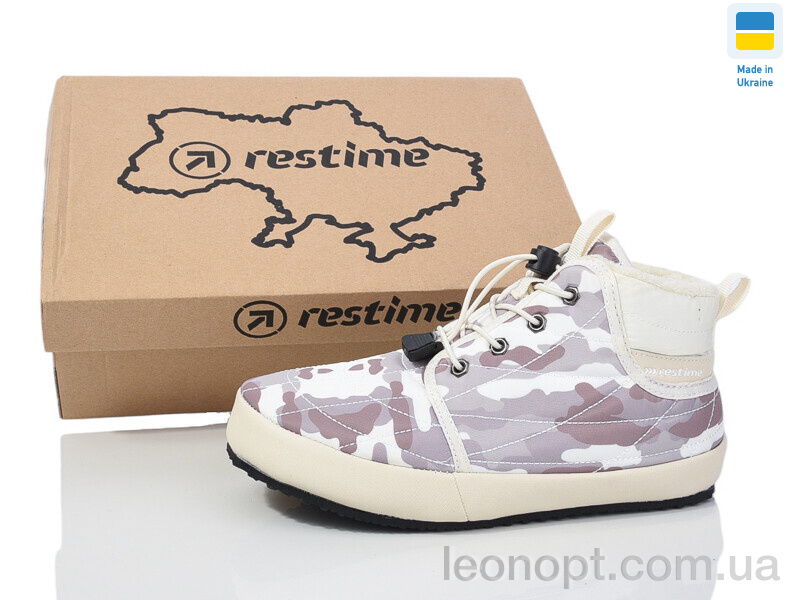 Кроссовки Restime HWZ24381 beige military