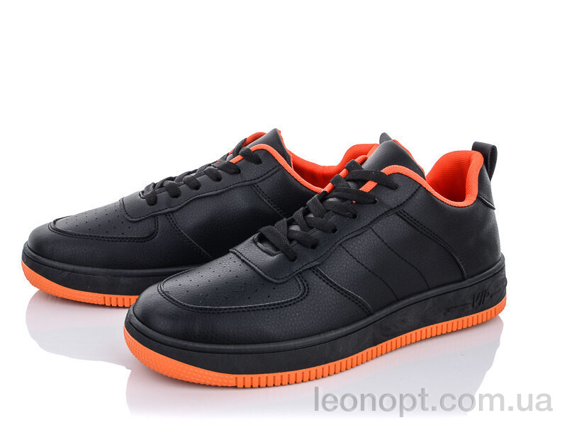 Кросівки Ok Shoes 101-1 black-orange