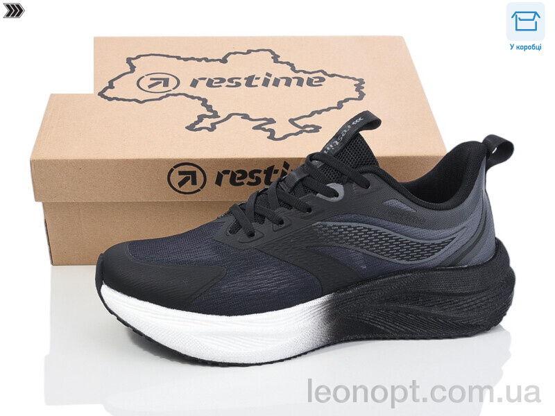 Кросівки Restime AML25446 black-grey