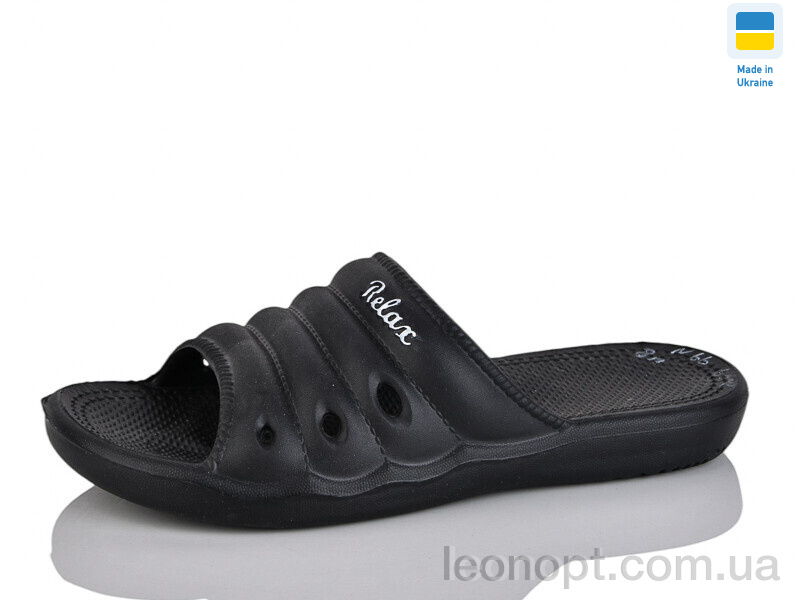 Шлепки Lot Shoes N066 чорний
