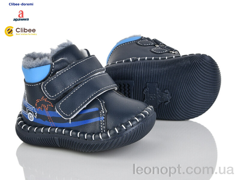 Пінетки Clibee-Doremi D121-1 navy