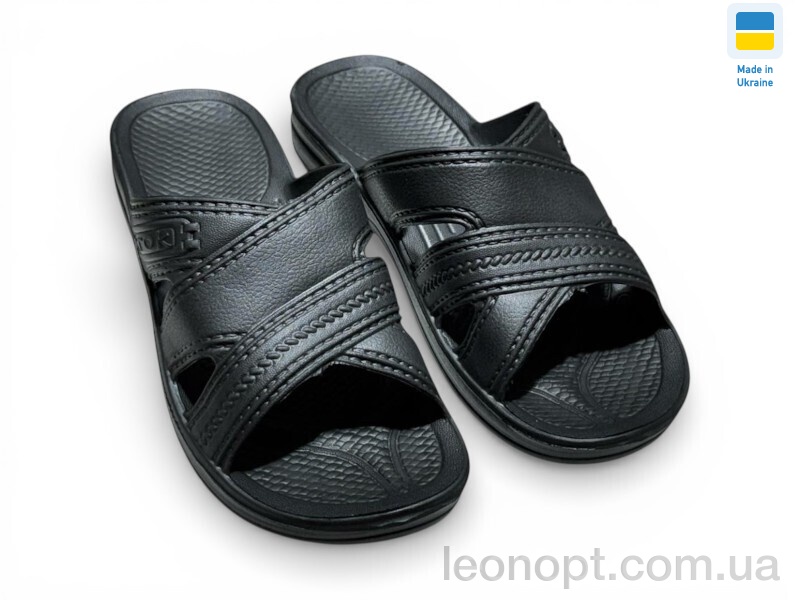 Шльопанці Rai shoes С54  чорний