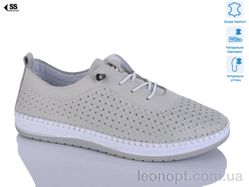Кросівки SHERLOCK SOON 1800 silver-grey