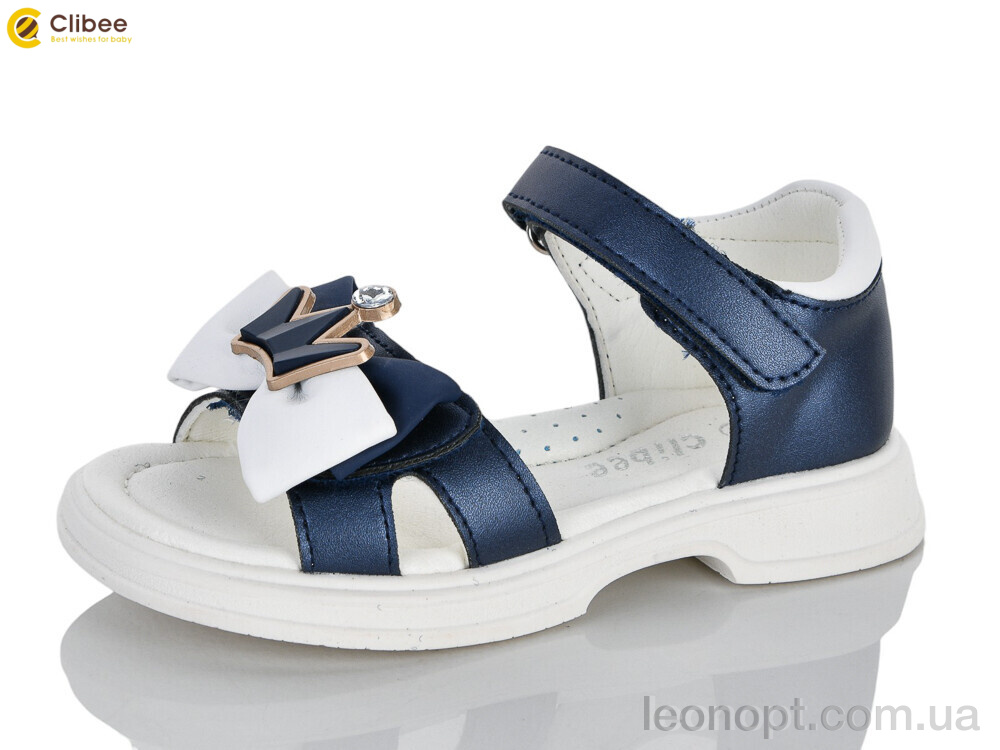 Босоніжки Clibee-Apawwa AB334 d.blue-white