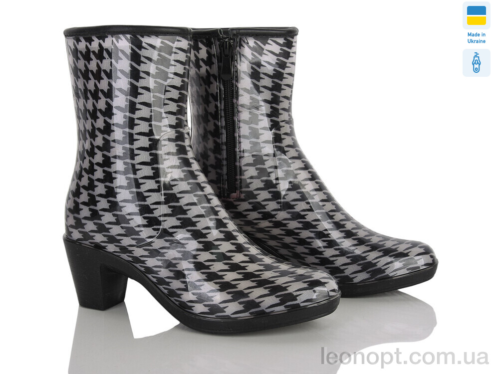 Гумове взуття Makers Shoes 001-191 сірий