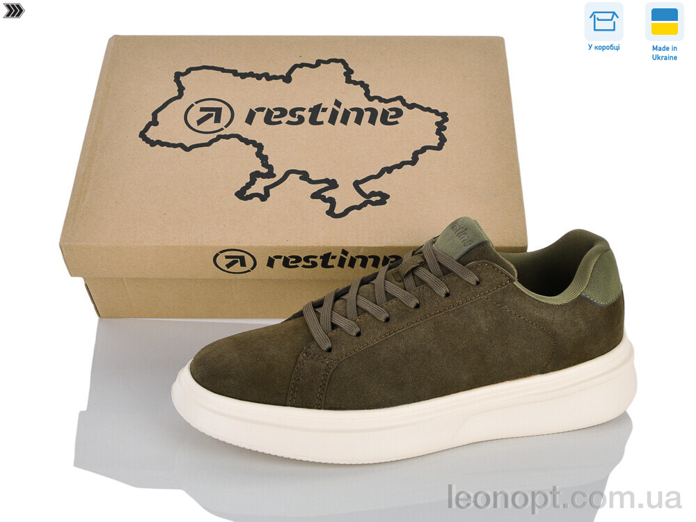 Кросівки Restime FM026828 khaki