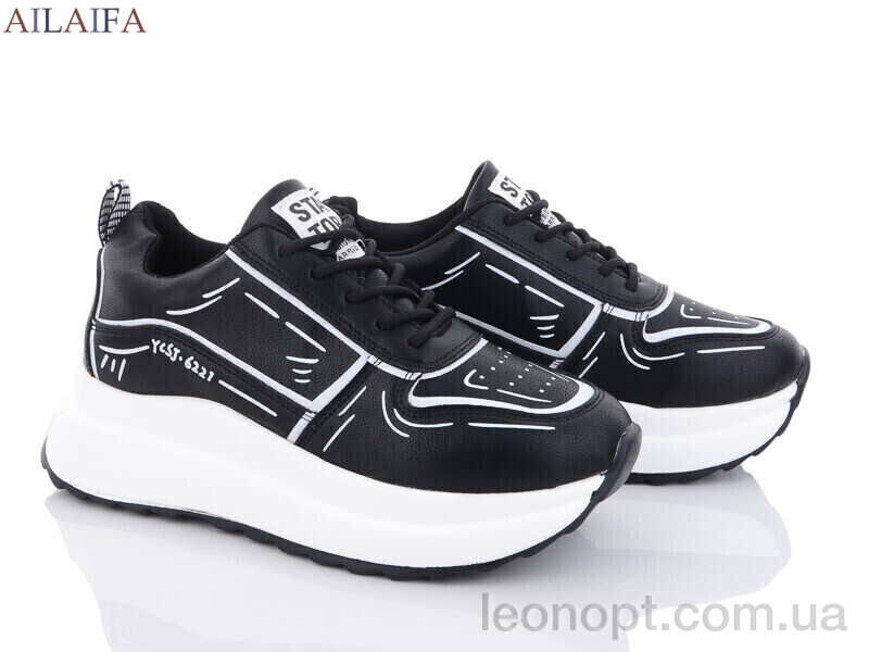 Кросівки Ailaifa F61 black піна