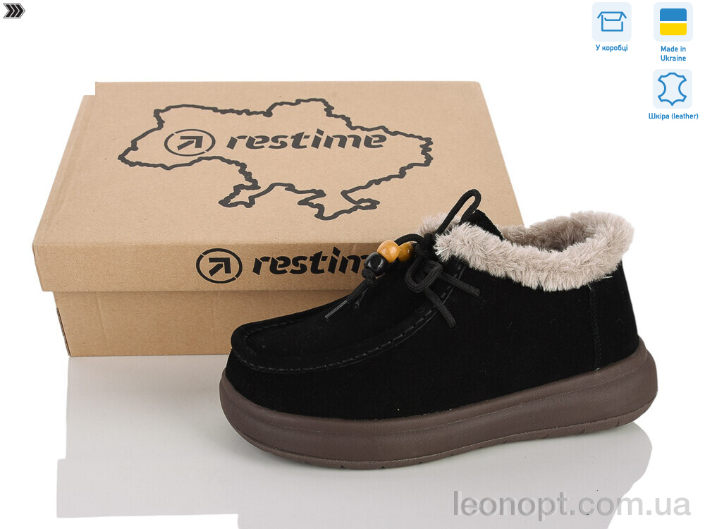 Туфлі Restime AWZ6807 black