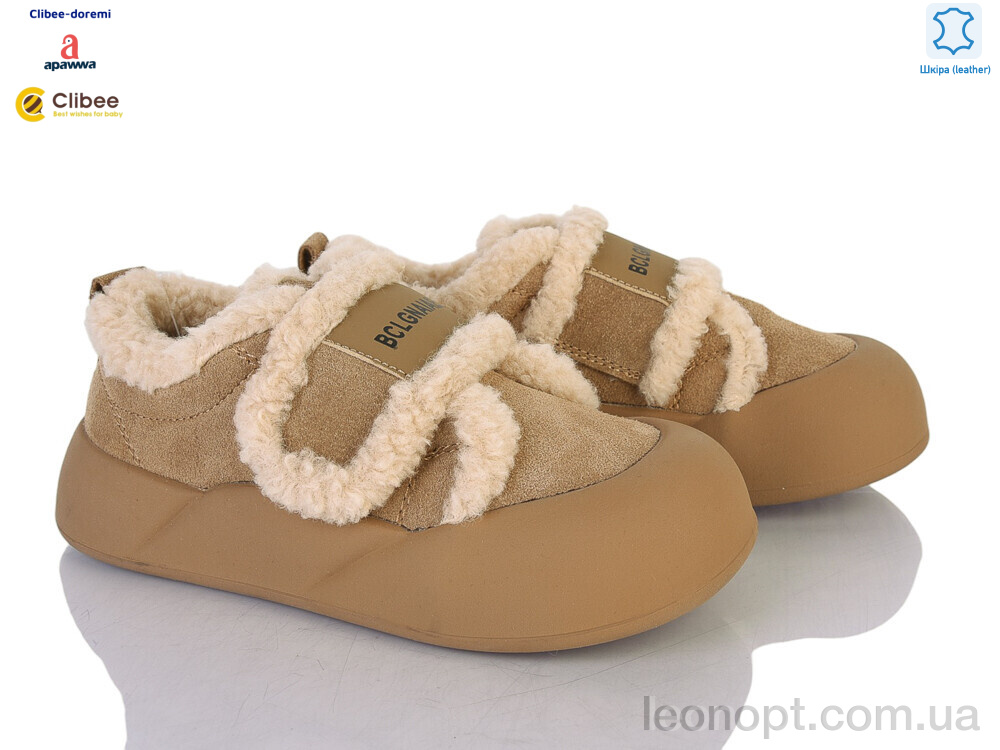 Кроссовки Clibee-Doremi ABC3313 beige