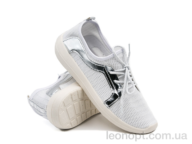 Кросівки Violeta 4-482 white-silver