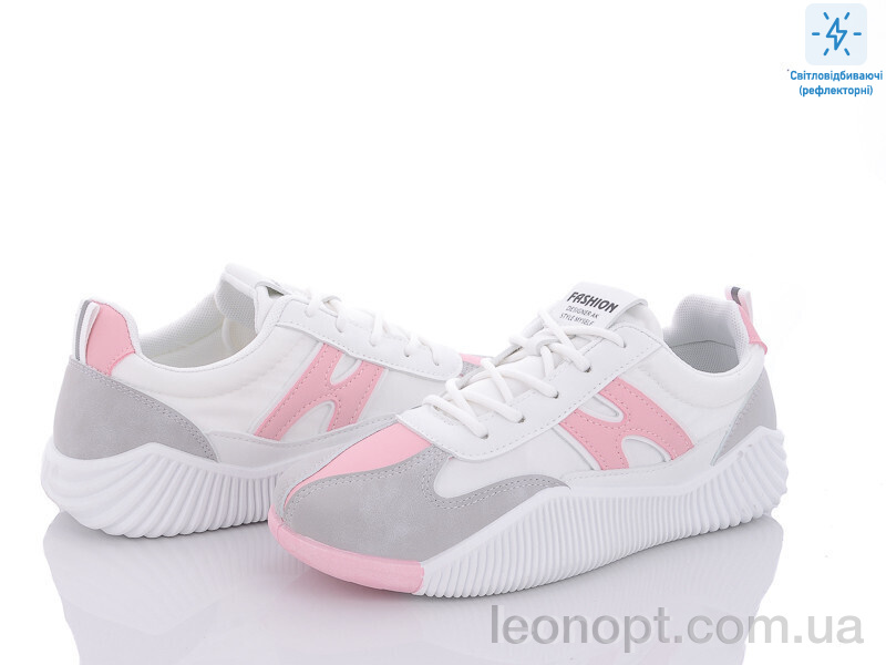 Кросівки Violeta 173-36 white-pink