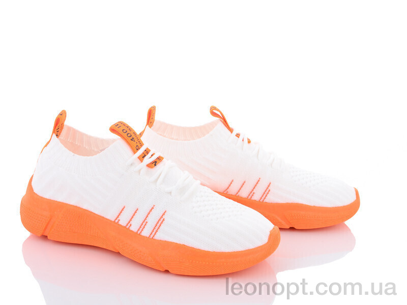 Кросівки Violeta 185-1 white-orange