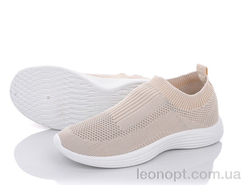 Кроссовки Violeta 190-3-3 beige