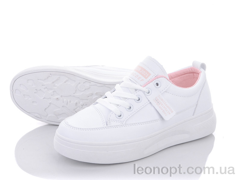 Кроссовки Violeta 192-4 white-pink
