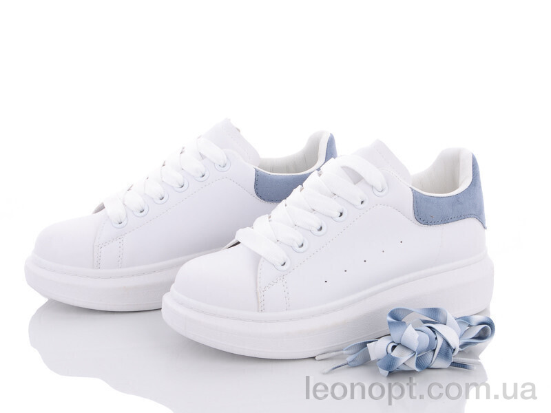 Кроссовки Violeta 20-657 white-d.blue