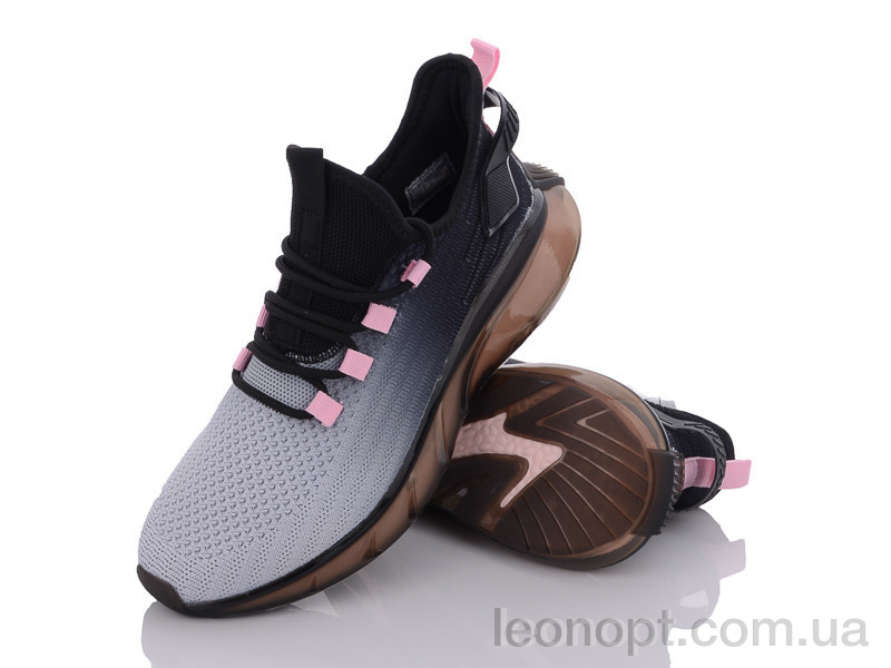 Кросівки Violeta 24-139 grey-black-pink