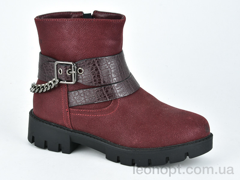 Ботинки Violeta W136-3 bordo