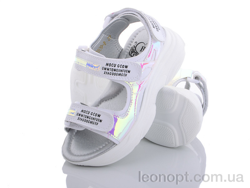 Босоніжки Эльффей 1106-R809-B white