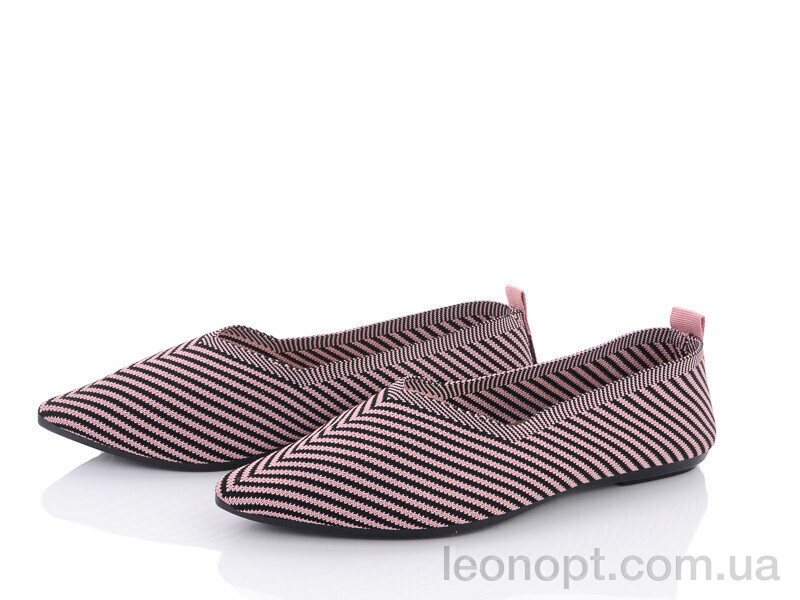 Балетки Violeta 45-91 pink-black