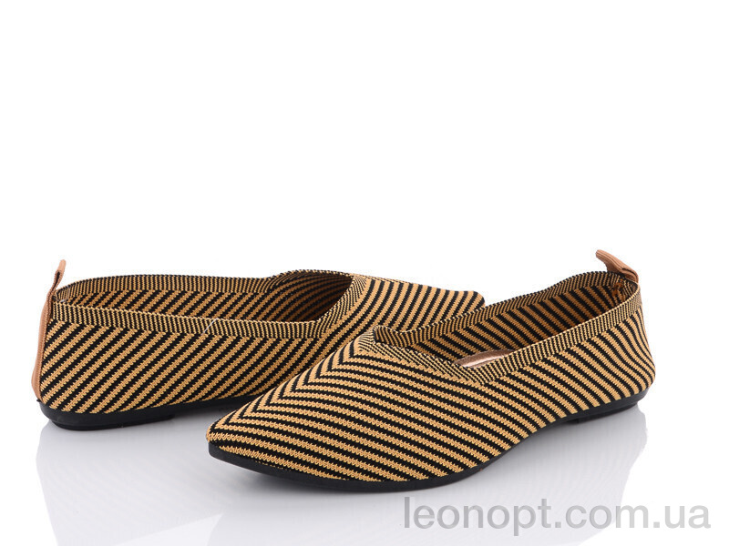 Балетки Violeta 45-91 yellow-black