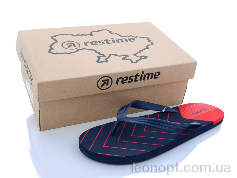 Шльопанці Restime TGL20912 navy-red