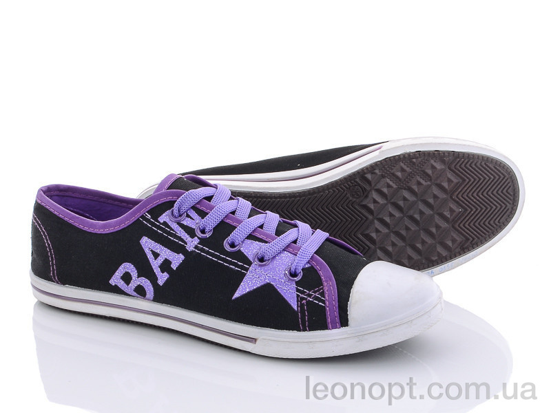 Кеди Zelart OB3370 black-violet