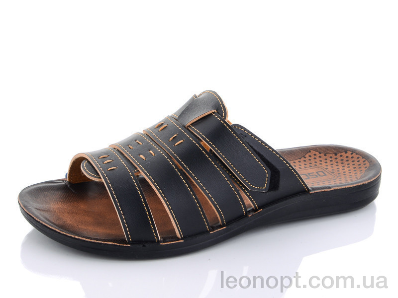 Шльопанці Oscar 10307 black