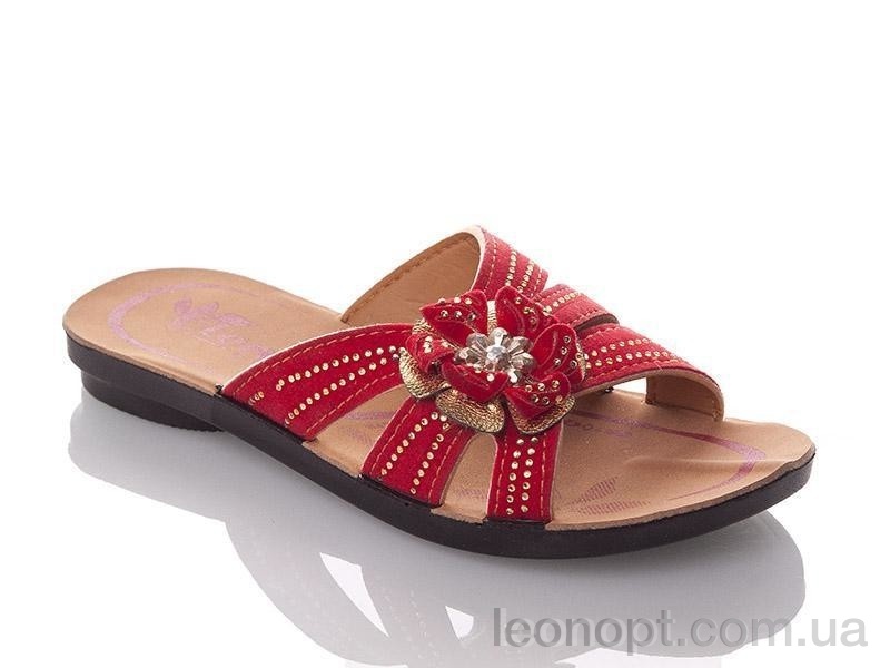 Шльопанці DeMur GElena-N1B-red