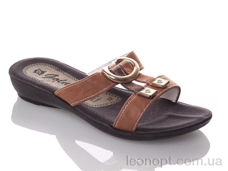 Шльопанці DeMur GGolden-A-brown