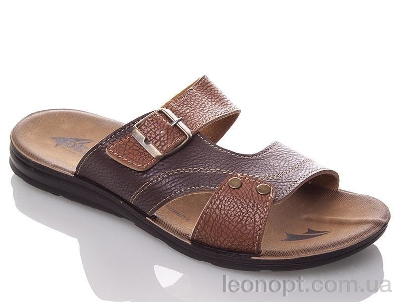 Шльопанці DeMur M6834 brown-camel