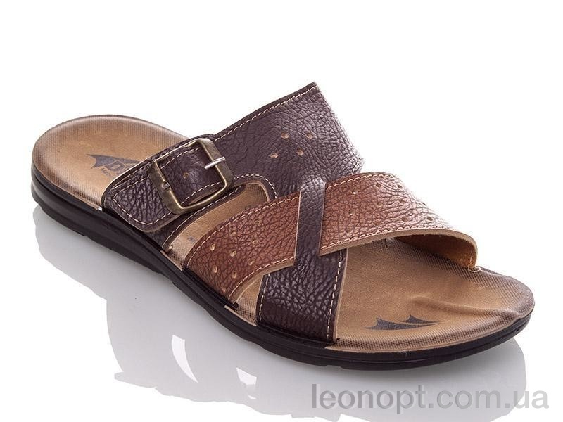 Шльопанці DeMur M6835 brown-camel