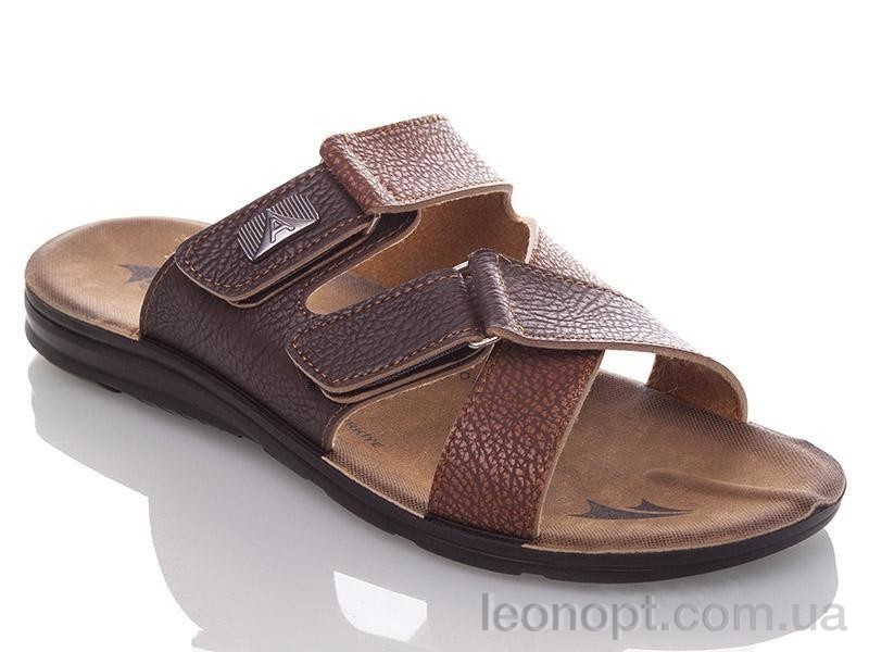 Шльопанці DeMur M6842 brown-camel
