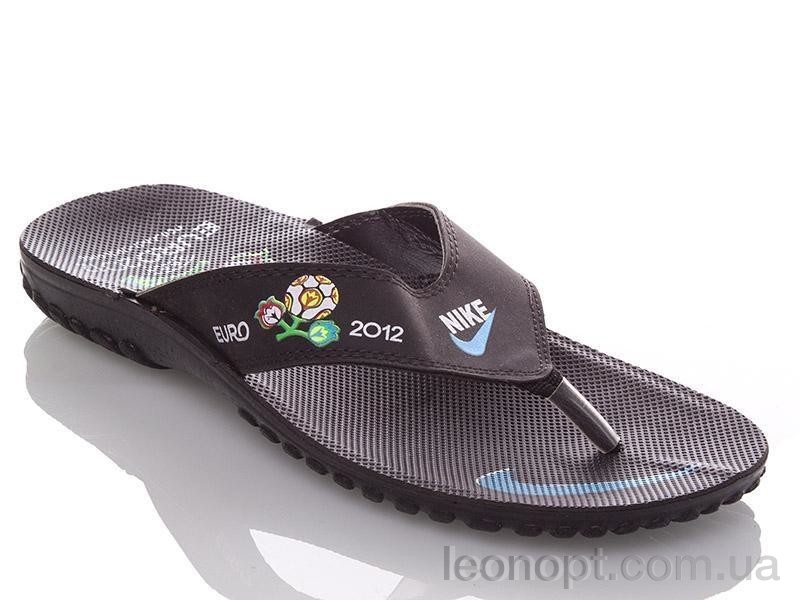 Шльопанці DeMur MN black-blue V