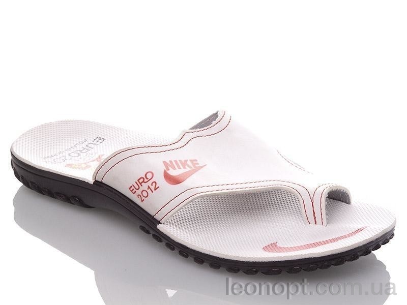 Шльопанці DeMur MN white-bordo P
