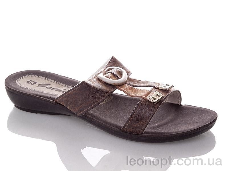 Шльопанці DeMur W1512-brown