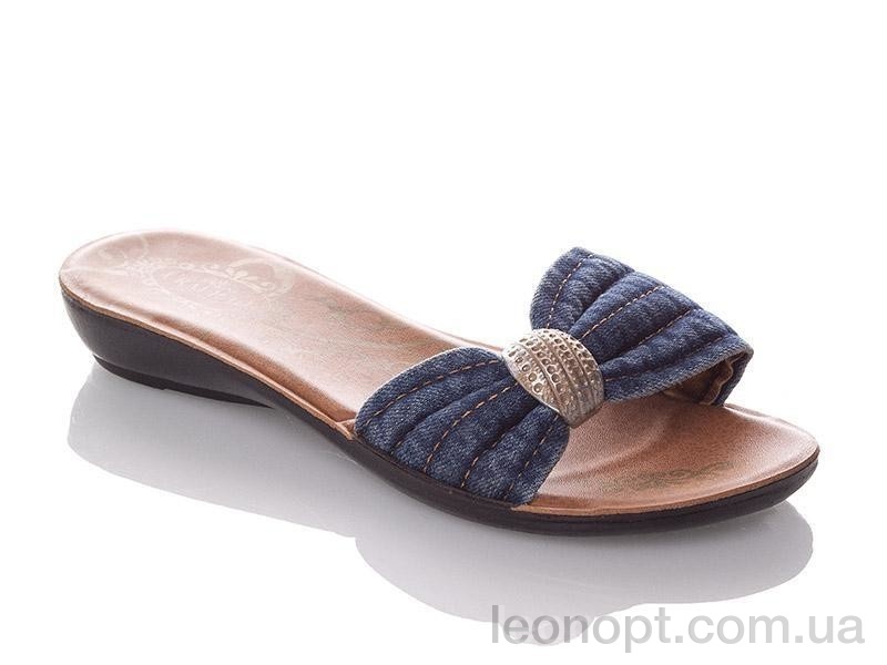 Шльопанці DeMur W302-blue