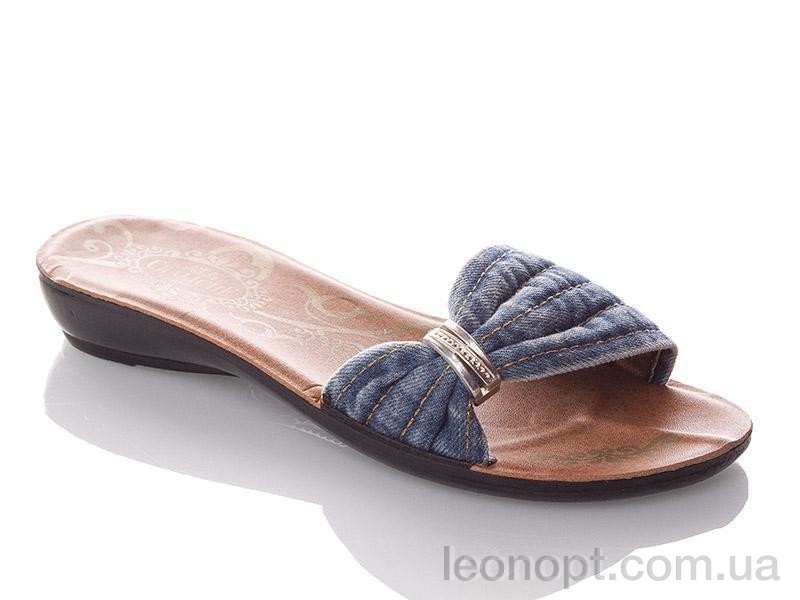 Шльопанці DeMur W303-blue