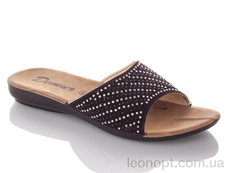 Шльопанці DeMur W3050-black