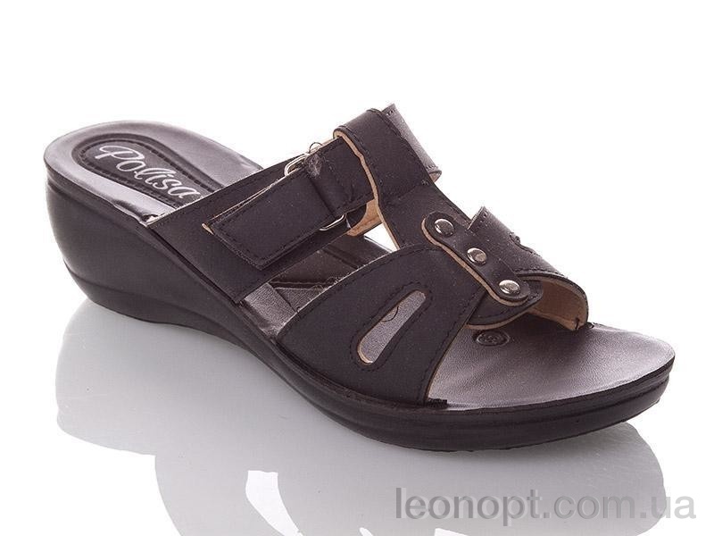 Шльопанці DeMur W314-black