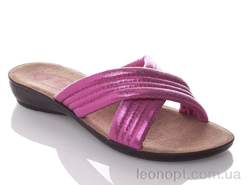 Шльопанці DeMur W7153-fuchsia