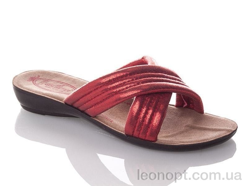 Шльопанці DeMur W7153-red