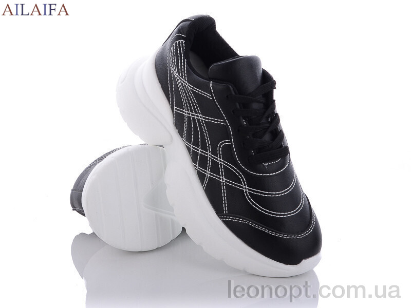 Кросівки Ailaifa N11 white-black пена